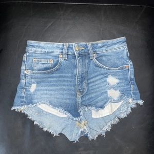 Jean shorts